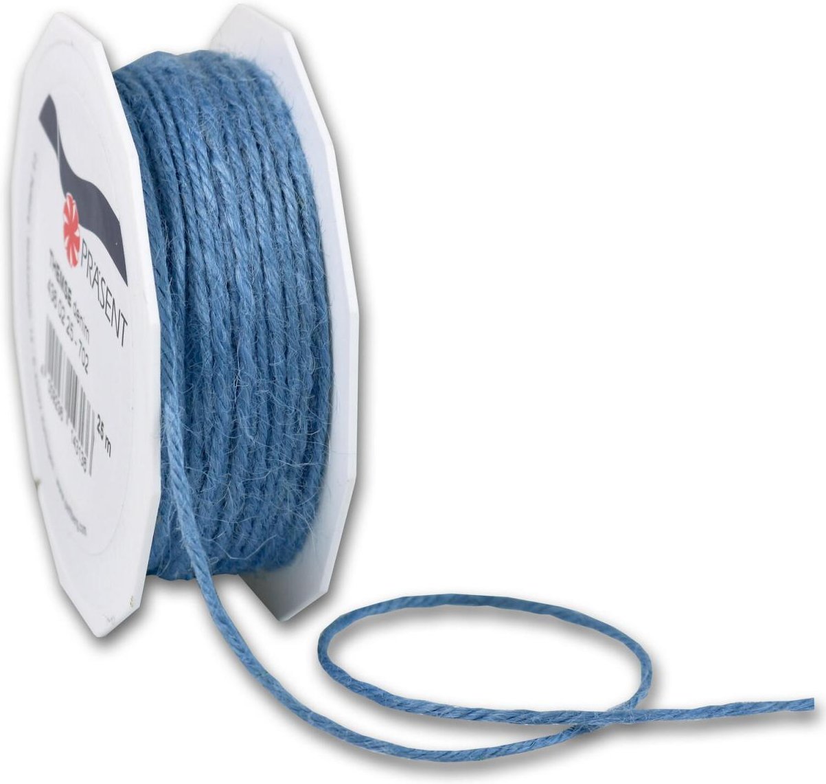 PRÄSENT Kordeln 2 mm x 25 m blau