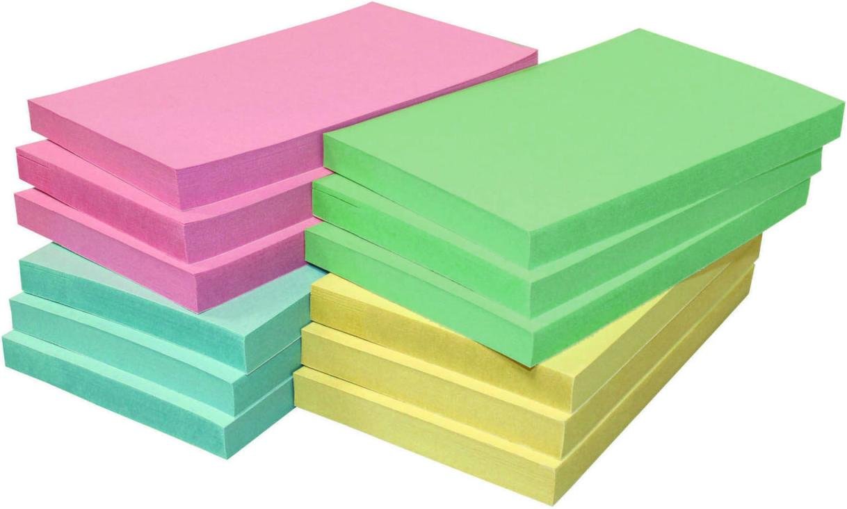 Thumbnail - inFO Recycling Haftnotizen 12,5 x 7,5 cm