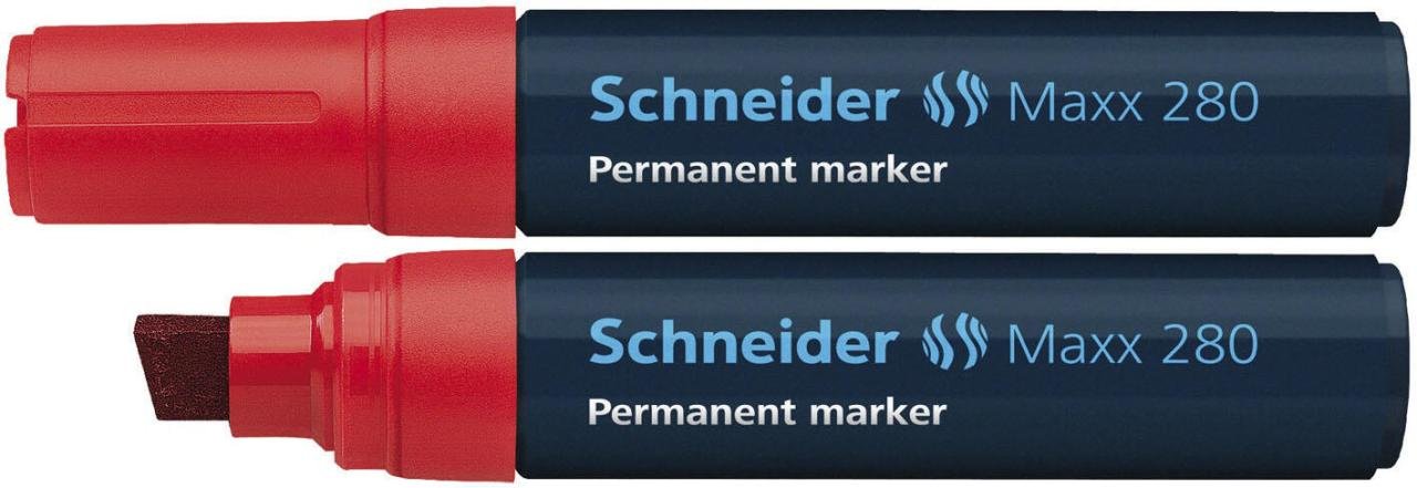 Schneider Maxx 280 Permanentmarker 4.0 - 12.0 mm Rot