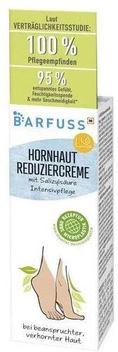 BARFUSS Hornhaut Reduziercreme Hornhautcreme 50 ml