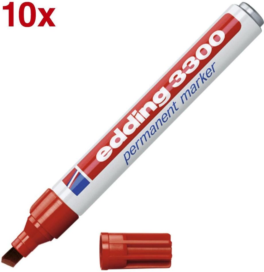edding 3300 Permanentmarker 1.0 - 5.0 mm Rot