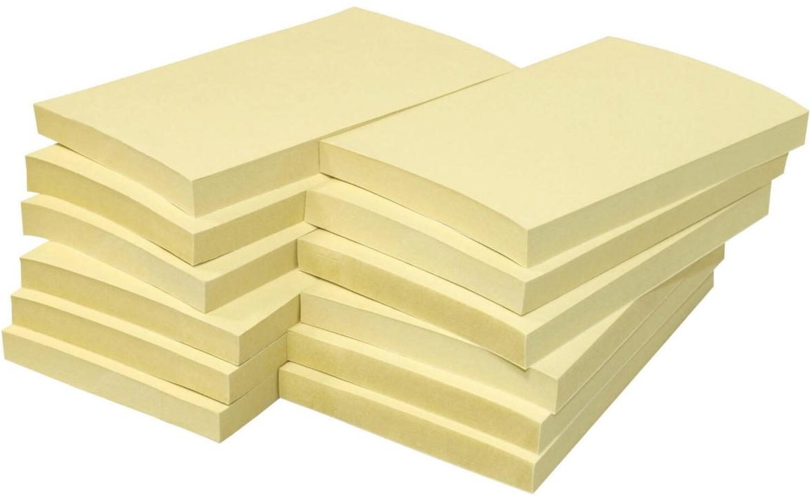 Thumbnail - inFO Recycling Haftnotizen 12,5 x 7,5 cm