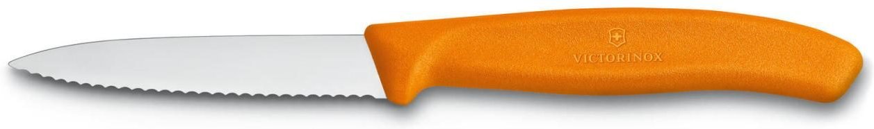 VICTORINOX Gemüsemesser Swiss Classic silber, orange