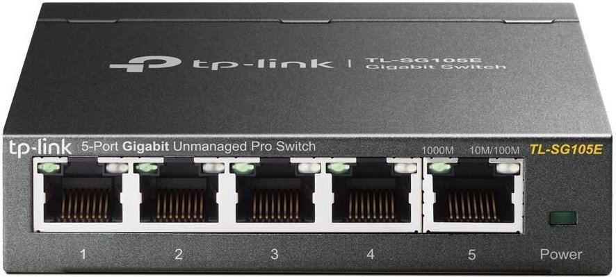 Thumbnail - TP-LINK TL-SG105E 5-Port-Gigabit Easy Smart Pro Switch