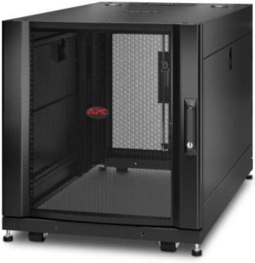 Thumbnail - APC NetShelter SX, Server-Rack-Gehäuse 12 HE, Schwarz, 658 H x 600 B x 1070 T mm (AR3103)
