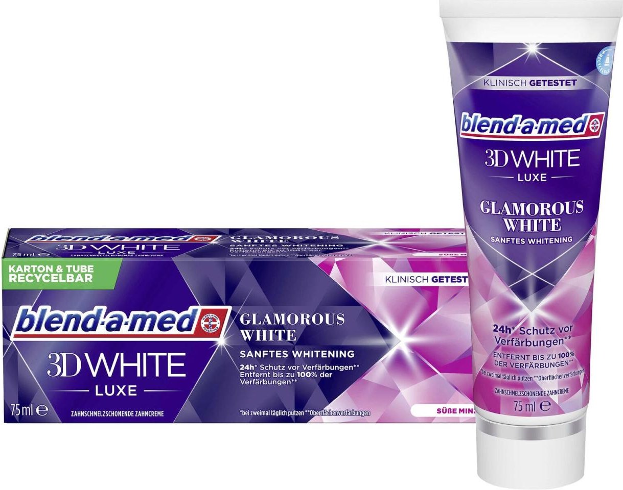 blend-a-med 3D WHITE LUXE GLAMOROUS WHITE Zahncreme 75 ml