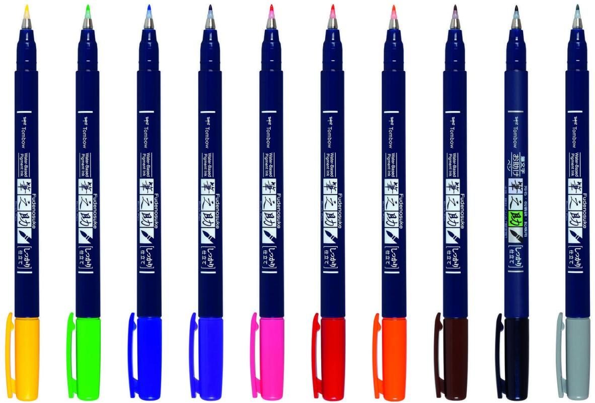 Thumbnail - Tombow Brush-Pens Mehrfarbig