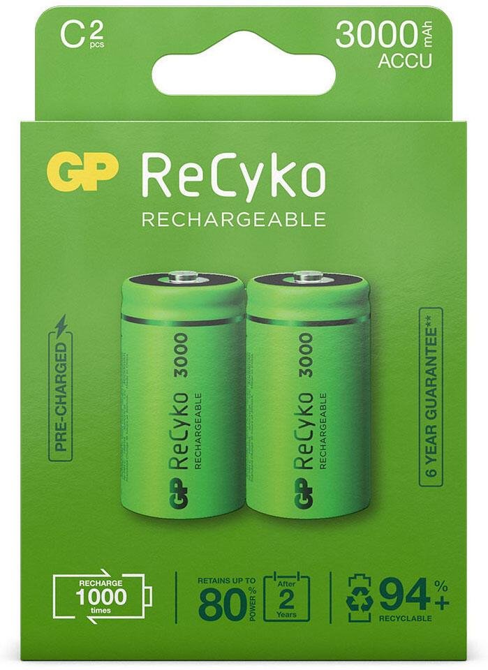 Thumbnail - GP Akkus ReCyko+ Baby C 1.2 V