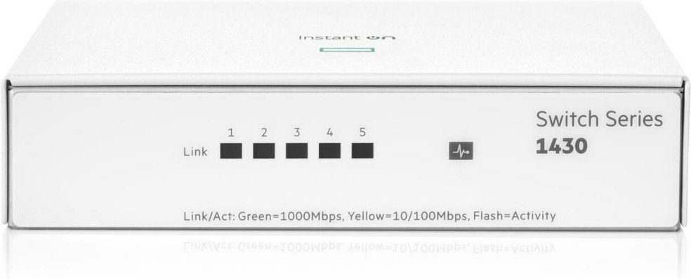 HPE Networking Instant On 1430 5G lüfterlos unmanaged Gigabit Switch EU (R8R44A)