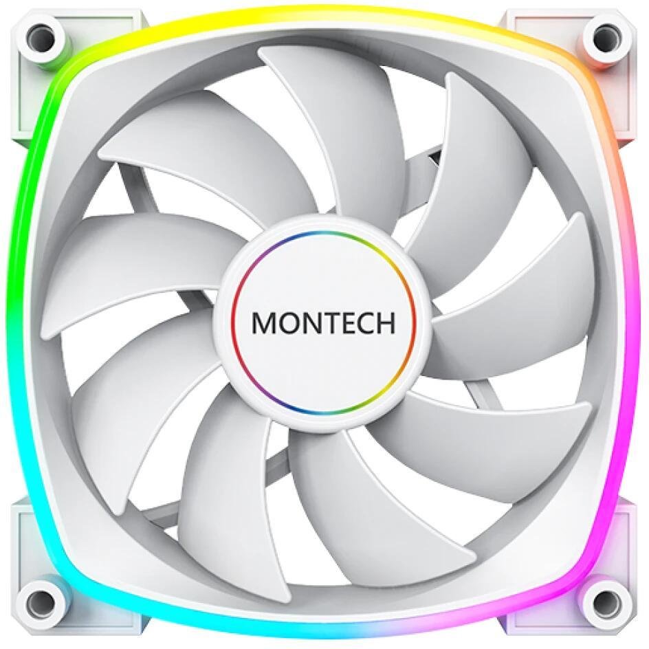 Montech Lüfter AX140 PWM, 140mm, Weiß