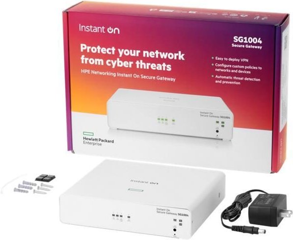 HPE Networking Instant On Secure Gateway 4-port Gigabit SG1004