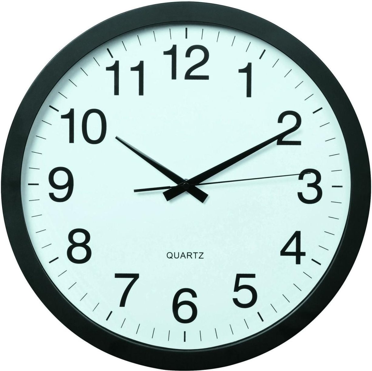 Hama Wanduhr Aruba Ø 40 cm schwarz