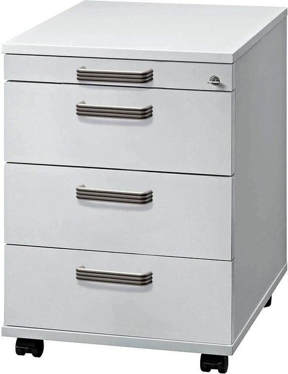 HAMMERBACHER Rollcontainer VAC30/5/5/SG lichtgrau