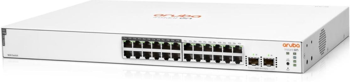 HPE Networking Instant On 1830 24G 12p PoE 2SFP 195W Switch Klasse 4 EU
