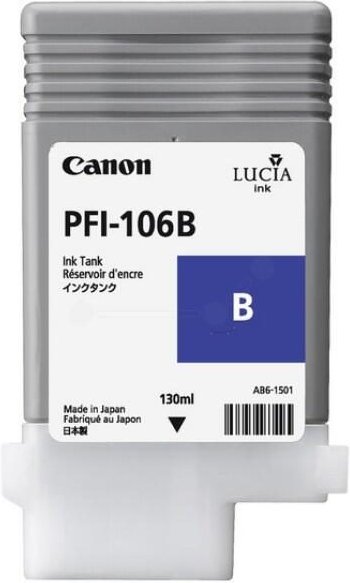 Canon Original PFI-106B Druckerpatrone - blau 130 ml