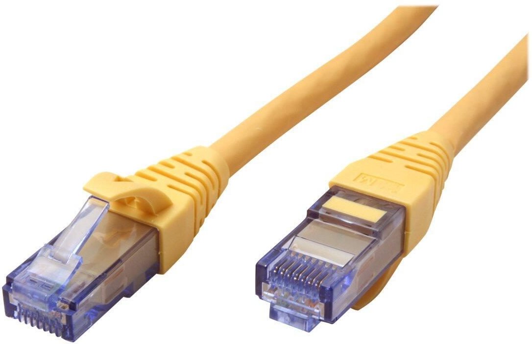 Roline Patch-Kabel RJ-45 (M) zu RJ-45 (M) 5 m UTP CAT 6a gelb (21.15.2725)