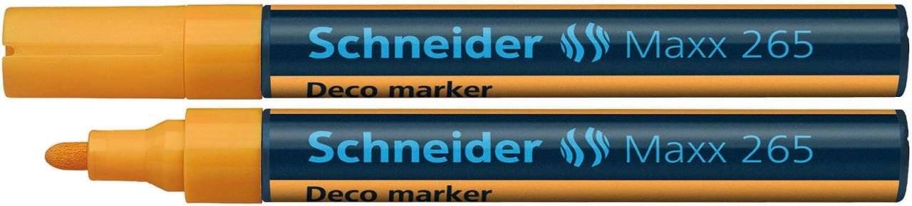Schneider Maxx 265 Kreidemarker 2.0 - 3.0 mm Orange
