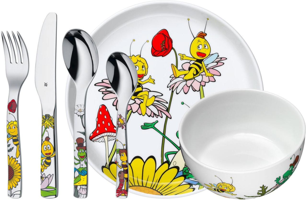WMF Biene Maja Kindergeschirr-Set weiß