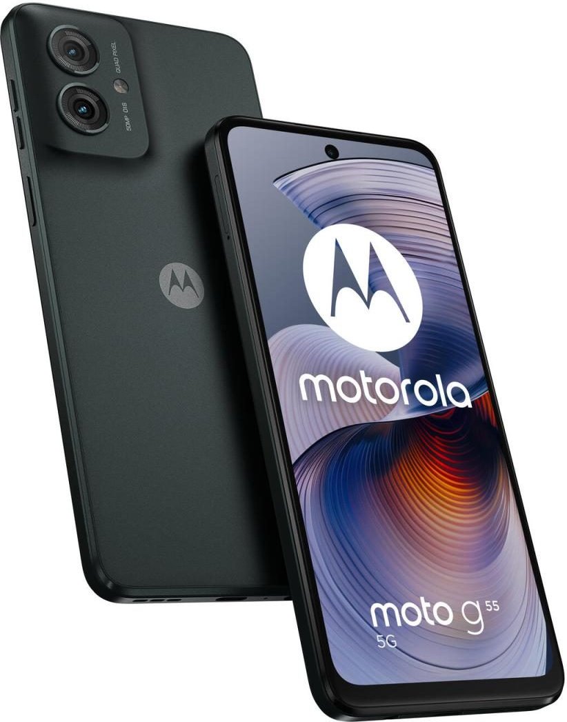 Thumbnail - Motorola Moto G55 - 5G Smartphone 8GB/256GB (6.49"), Forest Gray