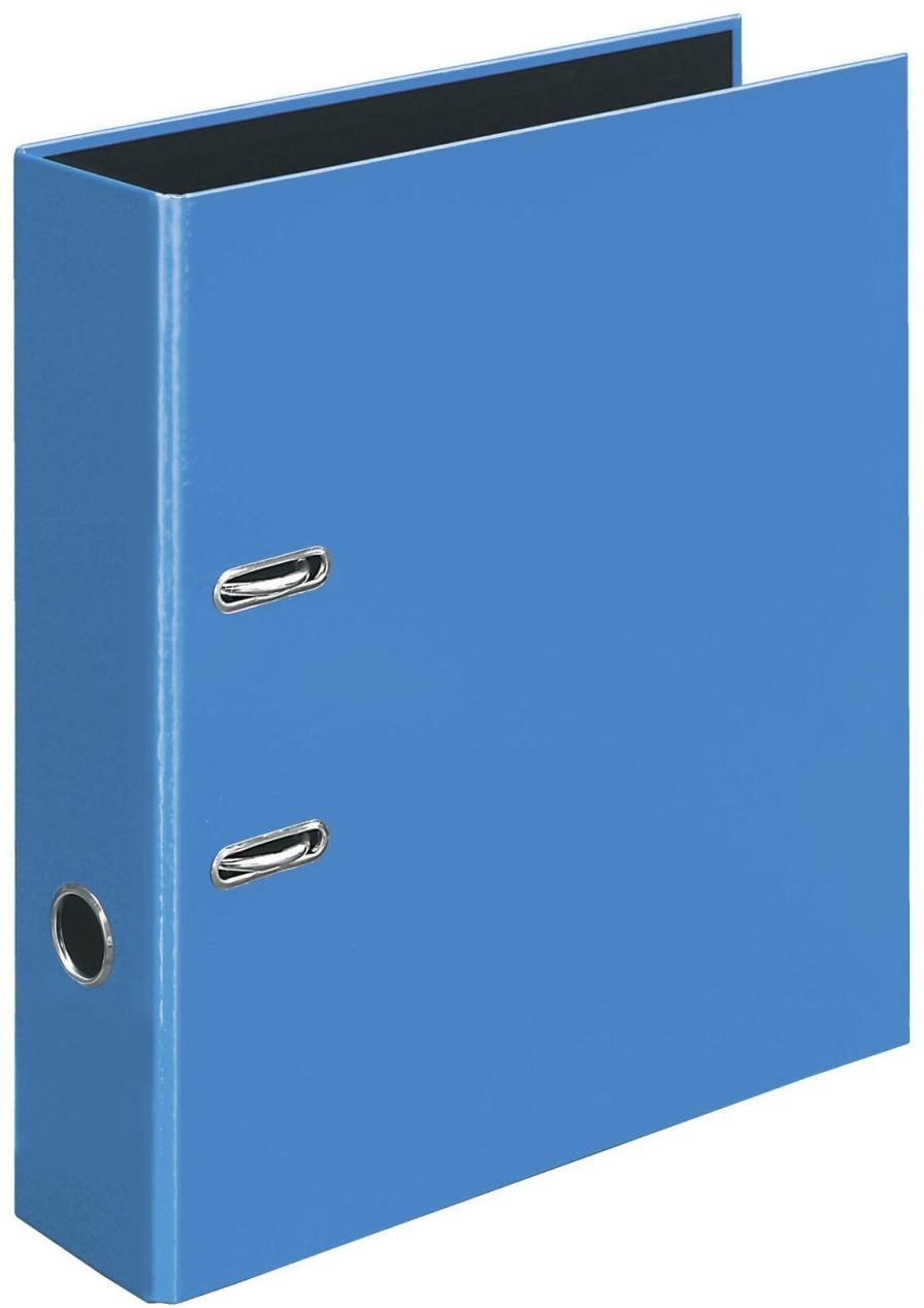 VELOFLEX Ordner Rückenbreite 7 cm DIN A4 Kunststoff hellblau