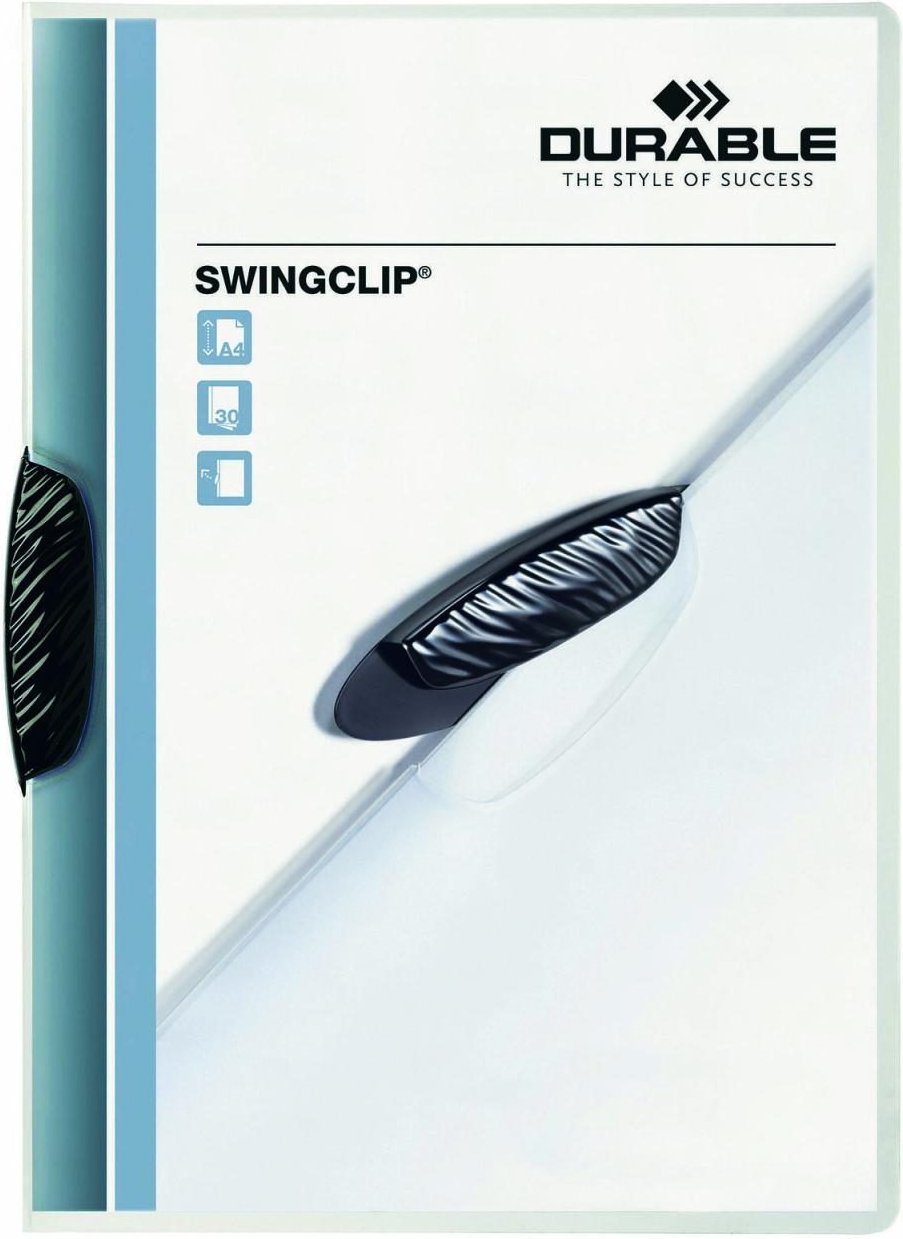 DURABLE Klemmhefter Swingclip DIN A4 schwarz