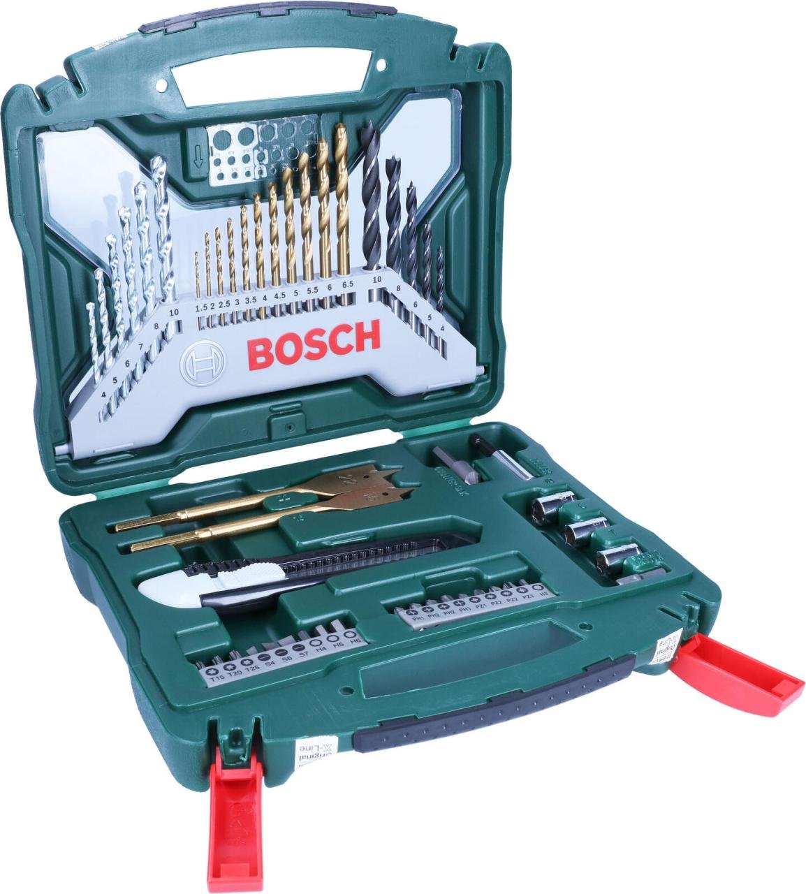 BOSCH Bohrer- und Bit-Set 50-teilig
