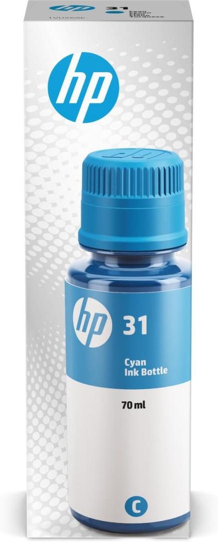 HP Original 31 Nachfülltinte - cyan (1VU26AE)