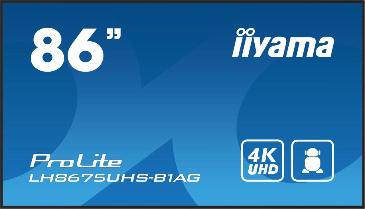 iiyama ProLite LH8675UHS-B1AG Signage Display 217cm (86 Zoll)