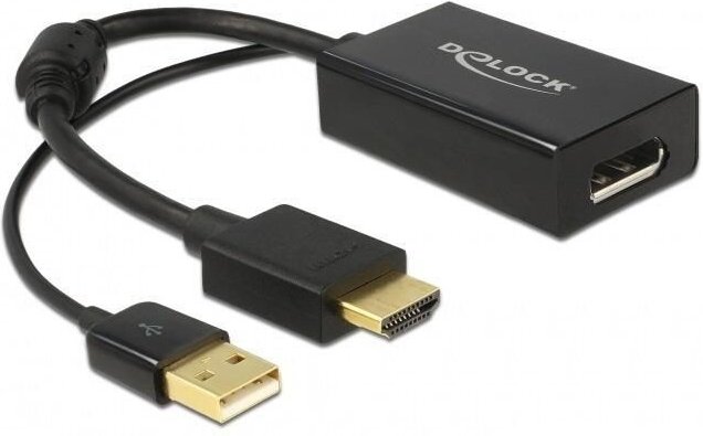 DeLOCK Adapter HDMI-A zu DisplayPort 1.2