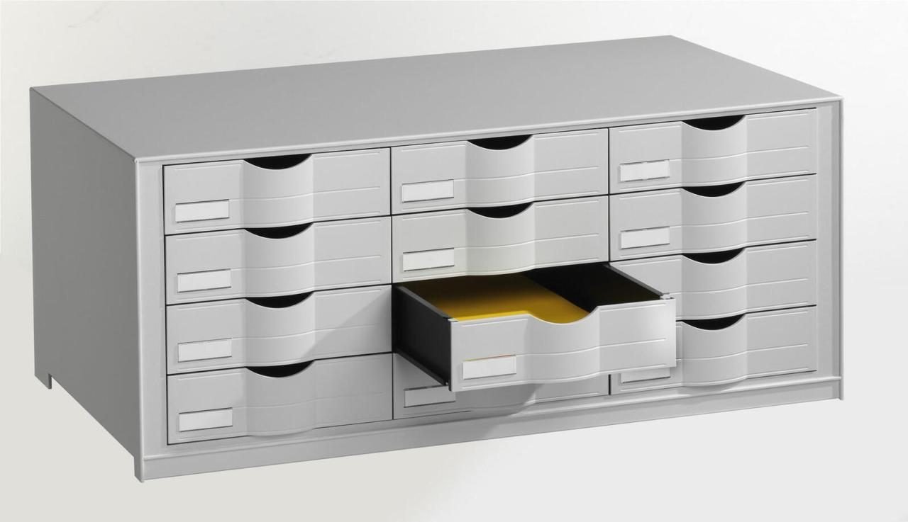 PAPERFLOW Schubladenbox EO9H4442.02 DIN A4 85,8 x 34,2 x 35,0 cm