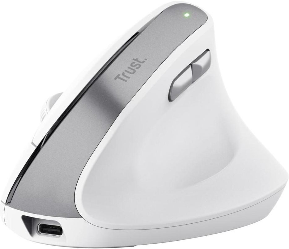 Trust Bayo II Ergonomische kabellose Maus - Weiß