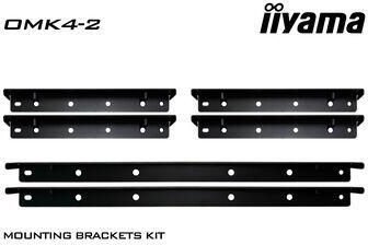 iiyama OMK4-2 - Montagekomponente (4 Halterungen) TF49/55/6539UH Displays