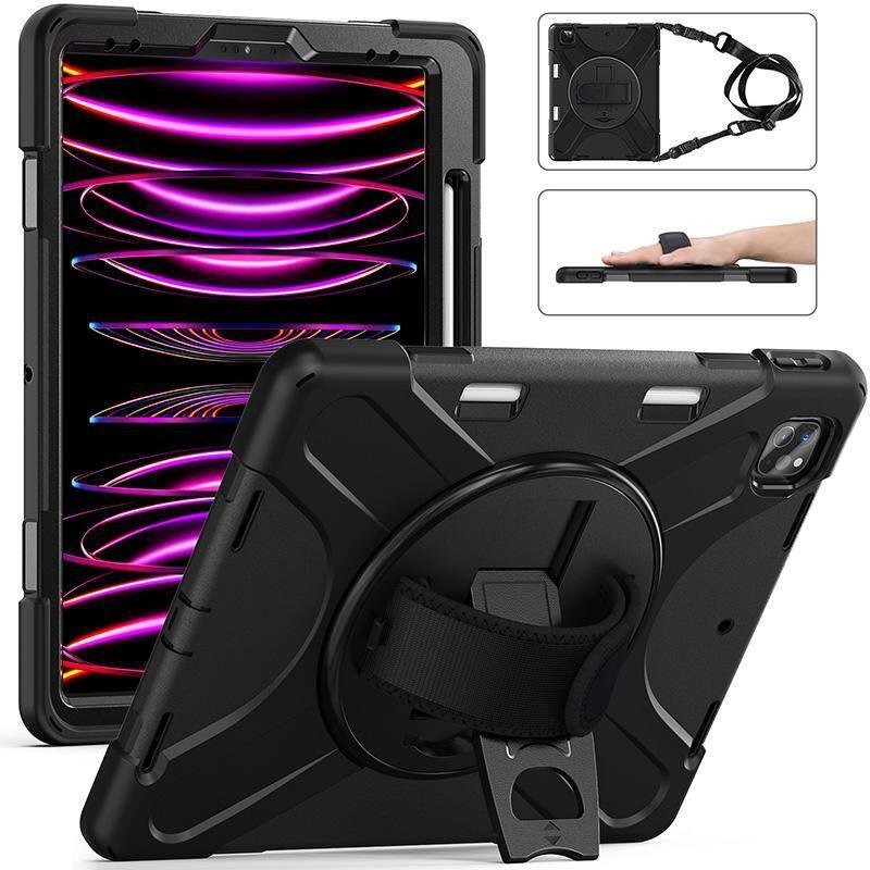 eSTUFF AUSTIN Defender Case für das iPad Pro 13" (2024) - Black