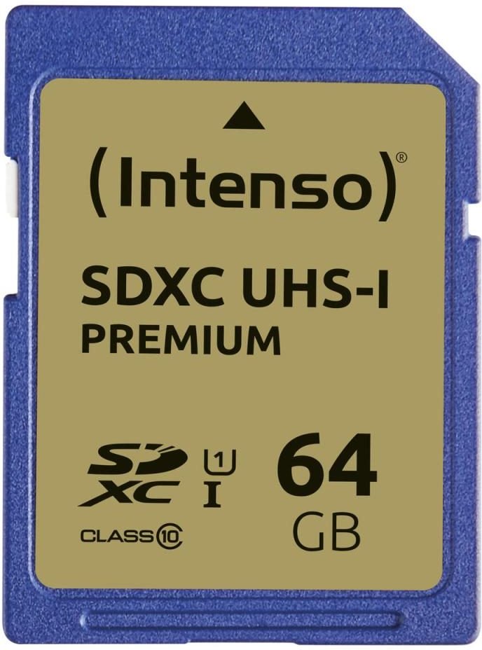 Intenso Premium UHS-I Speicherkarte 64 GB