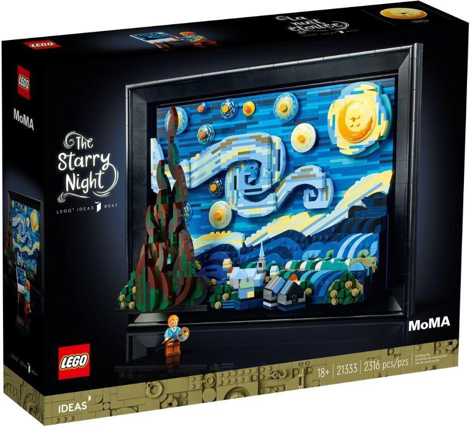 LEGO® Ideas Vincent van Gogh Sternennacht 21333