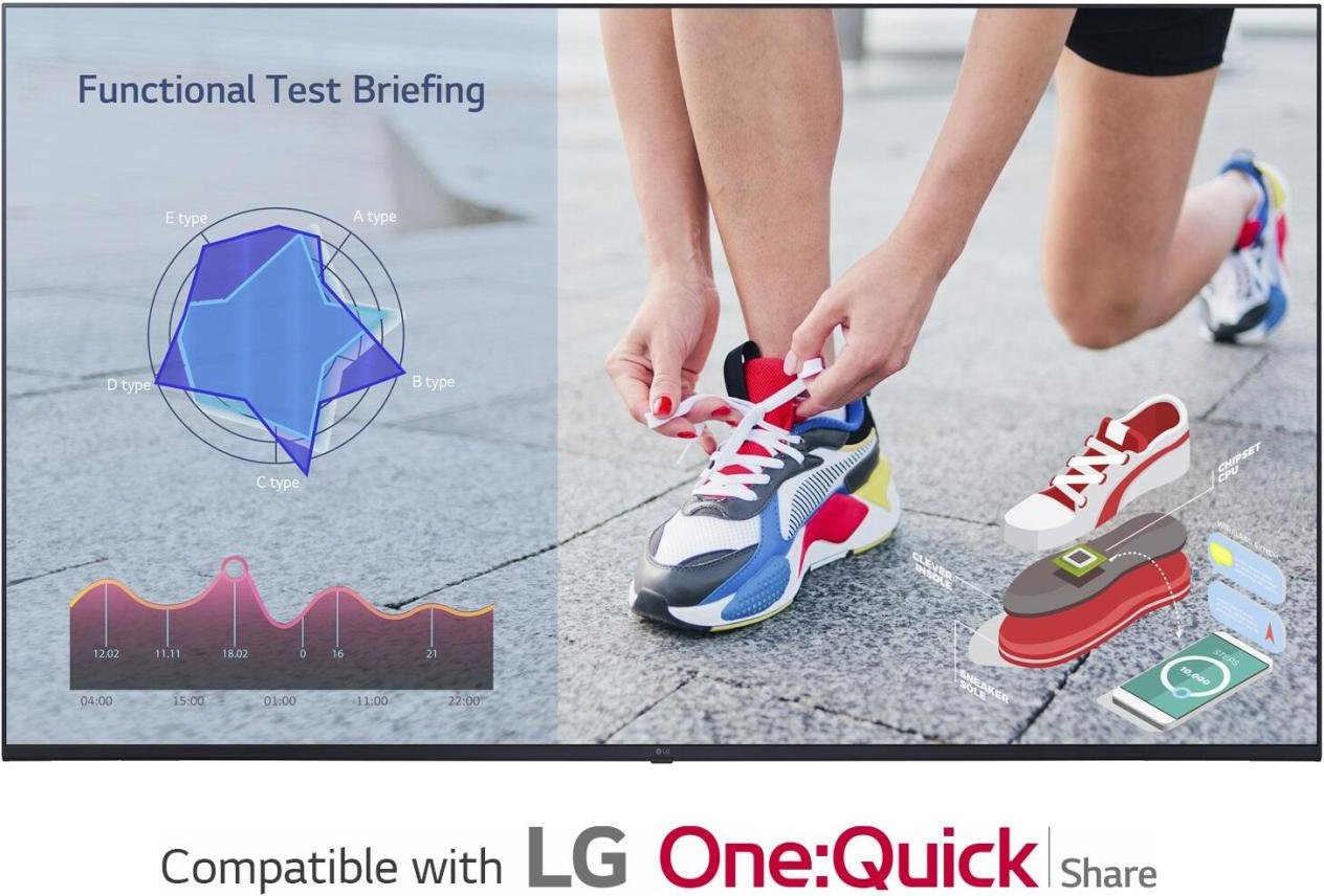 LG 65UL3J-E Digital Signage Display 165,1 cm 65 Zoll