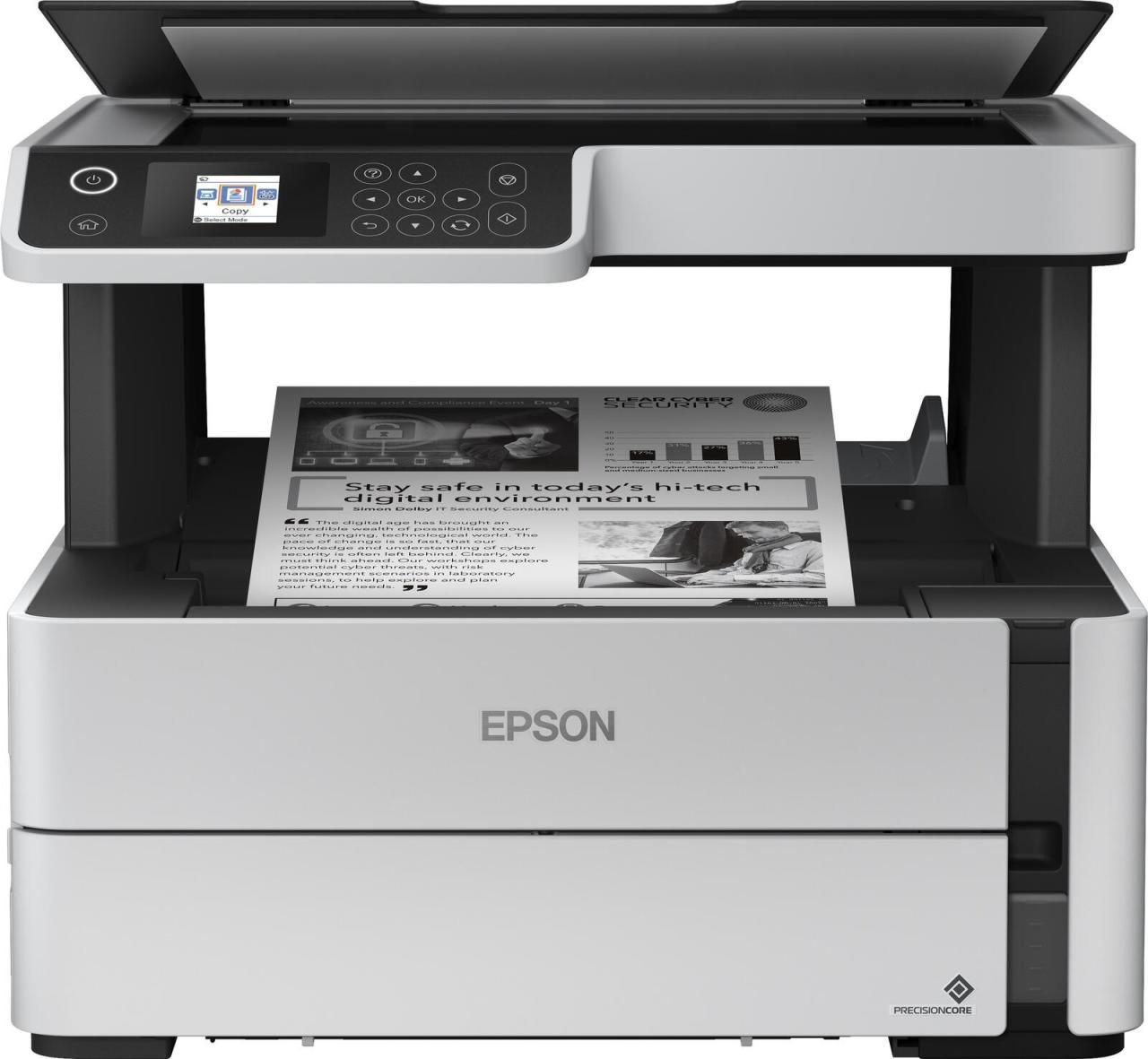 Epson EcoTank ET-M2140 A4-Tintentank-Multifunktionsdrucker s/w