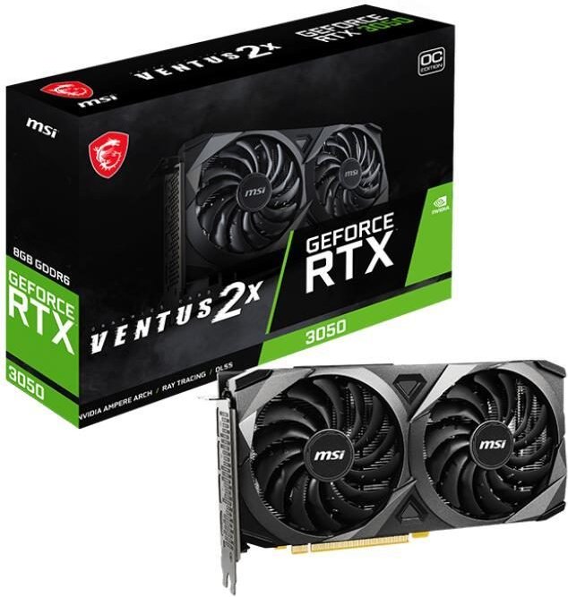 Thumbnail - MSI GeForce RTX 3050 VENTUS 2X XS 8G OC
