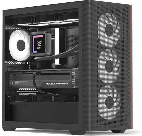 Thumbnail - AeroCool PC Gehäuse D301A Mini-Tower Schwarz