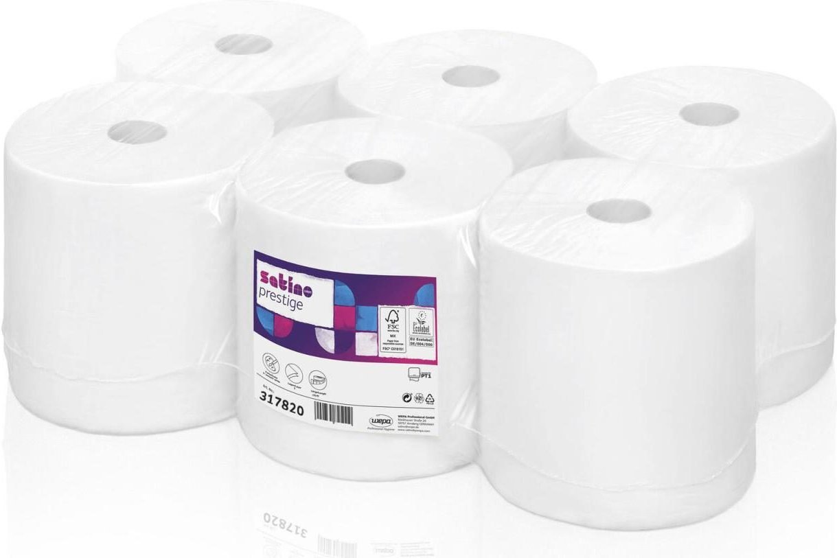 wepa Handtuchrollen 2-lagig hochweiß