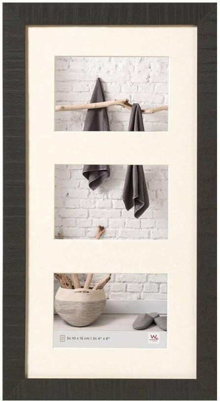 walther design Bilderrahmen Home 29,9 x 55,0 cm schwarz