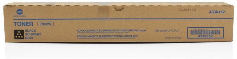 Konica Minolta Original TN-512K Toner schwarz 29.000 Seiten (A33K152)
