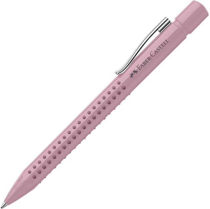 FABER-CASTELL Kugelschreiber GRIP 2010 rose - Schreibfarbe blau