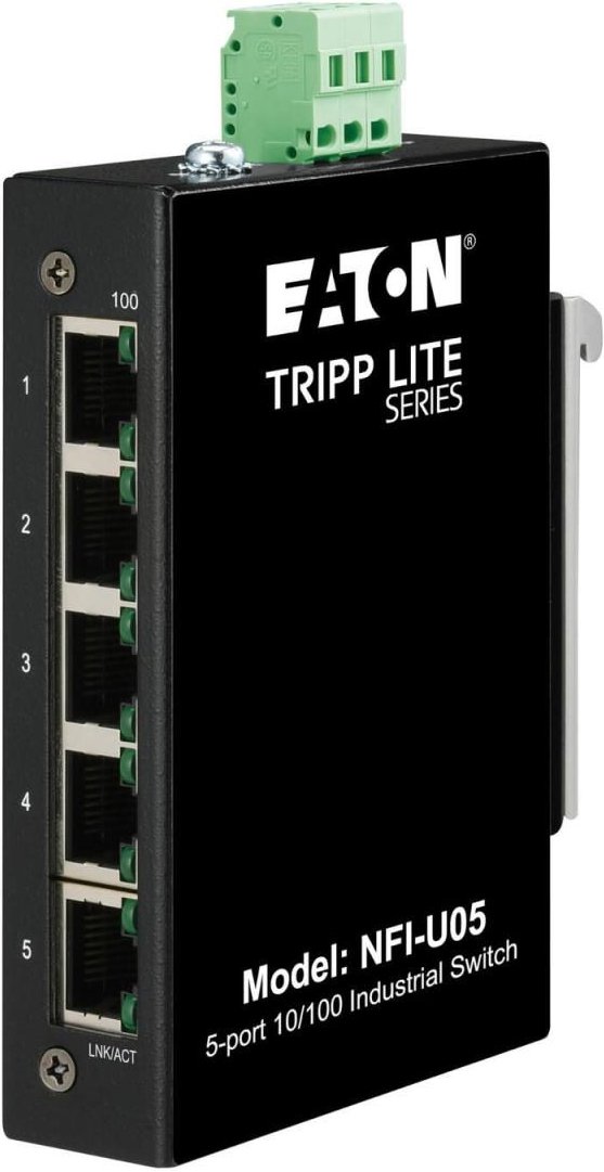 Thumbnail - Eaton Tripp Lite Series 5-Port Unmanaged Industrial Ethernet Switch