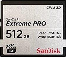 SanDisk Extreme PRO CFast 2.0 Speicherkarte 512GB