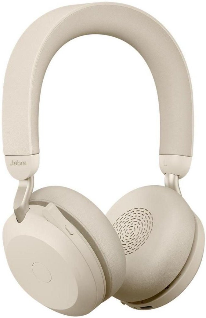 Jabra Evolve2 75 UC Stereo Headset On-Ear beige