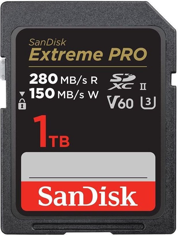 SanDisk Extreme PRO SDXC UHS-II Speicherkarte 1 TB