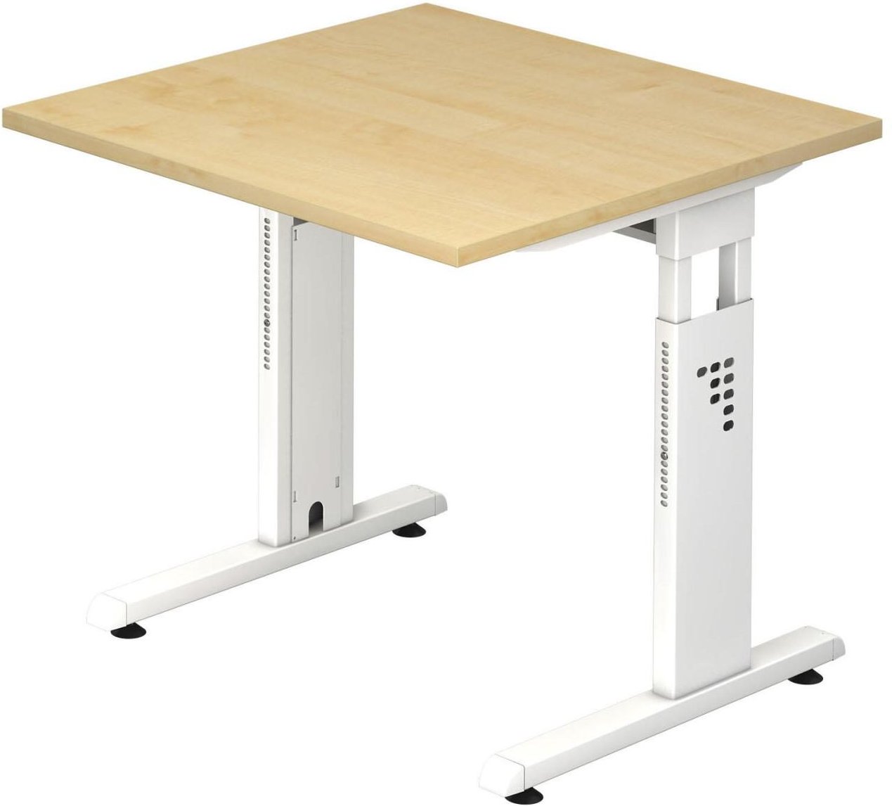 HAMMERBACHER höhenverstellbarer Schreibtisch VOS08/3/W ahorn