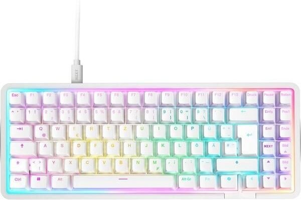Thumbnail - NZXT Function Elite MiniTKL Gaming-Tastatur - Weiß