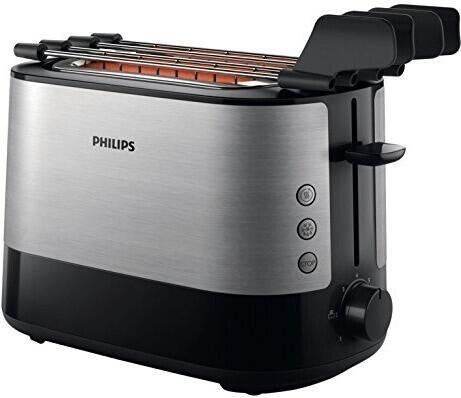 Philips Viva Collection HD2639/90, silber/schwarz